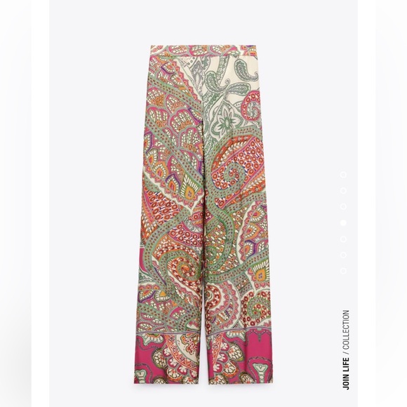 Zara satin pants - Picture 2 of 2